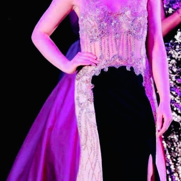 COPY - Swarovski crystal evening gown size 4 - Picture 13 of 16